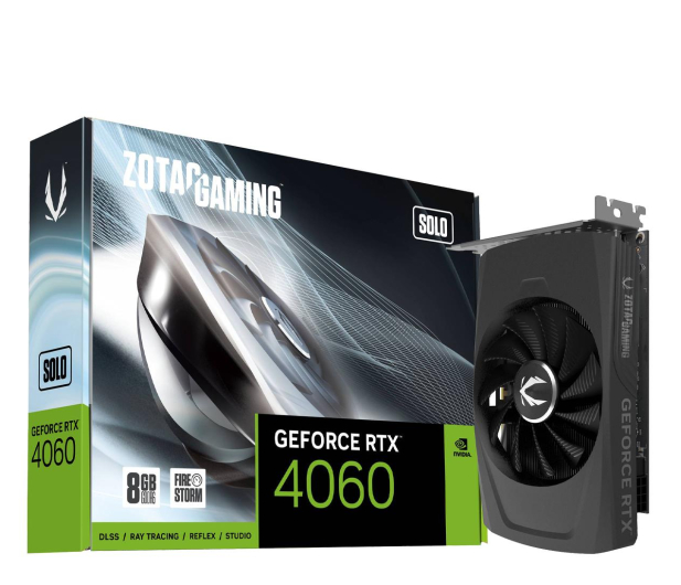 Zotac GeForce RTX 4060 SOLO 8GB GDDR6 - 1156764 - zdjęcie